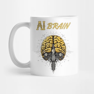 AI Brain Mug